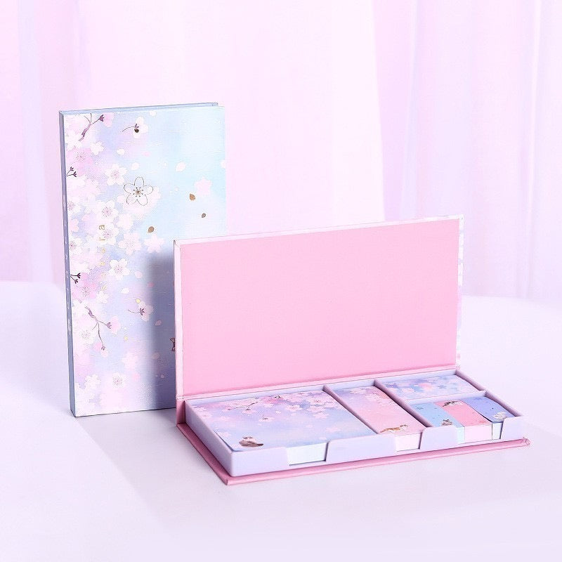 6pcs/set Creative Lovely Flower Memo Pad Set