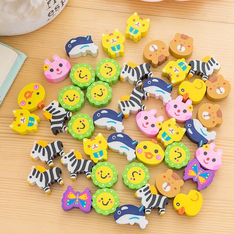 Kids Creative Cartoon Shape Eraser
