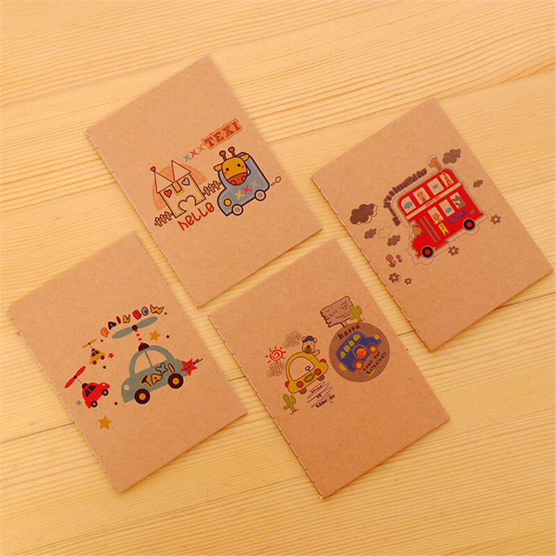64K Brown Paper Cover Mini Notepad