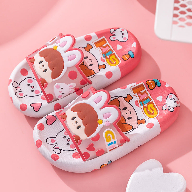 Summer Children Girl Cartoon Slippers
