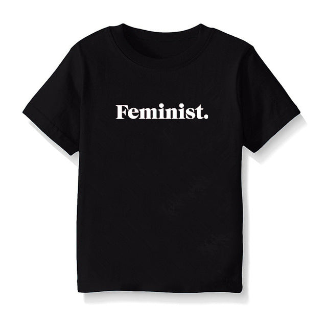 Children Kids Toddlers Girls Boys Short-Sleeved Letter Print T-Shirt