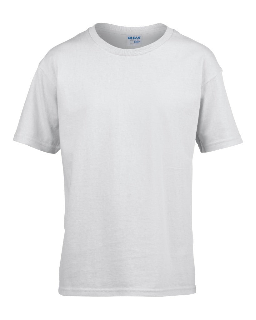 Children Casual Solid Color Short Sleeve T-Shirt Custom Logo