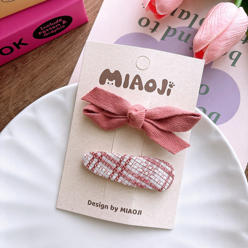 Kids Girls Sweet Cute Bow Hairpin