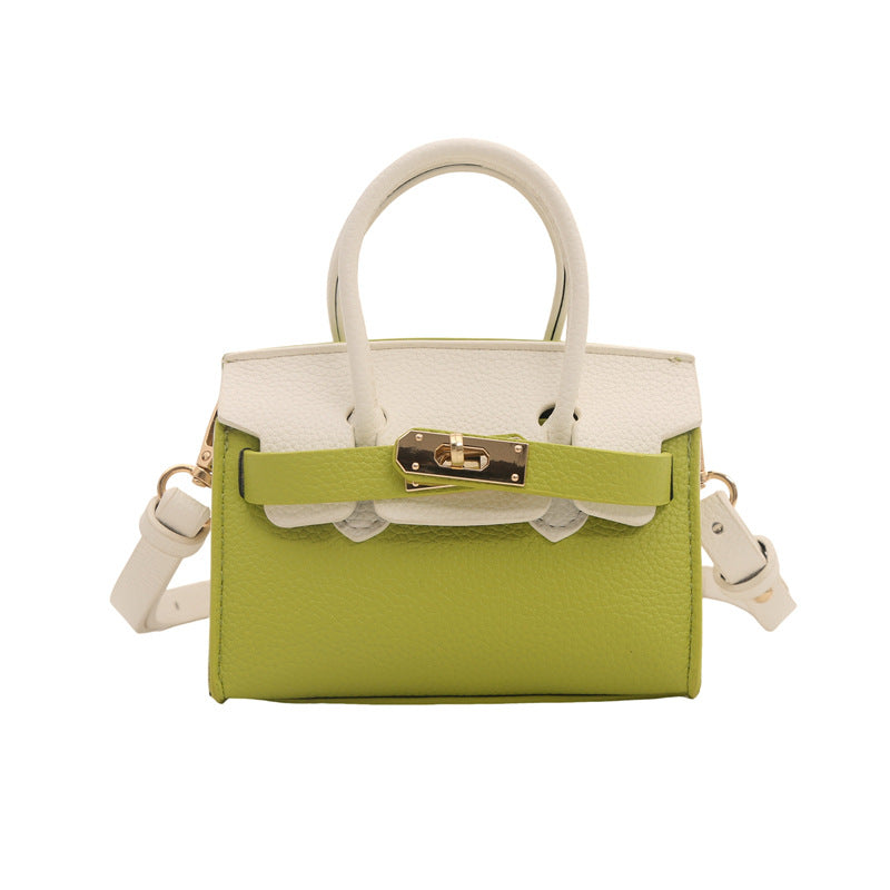 Children'S Fashion Contrast Mini Crossbody Bag