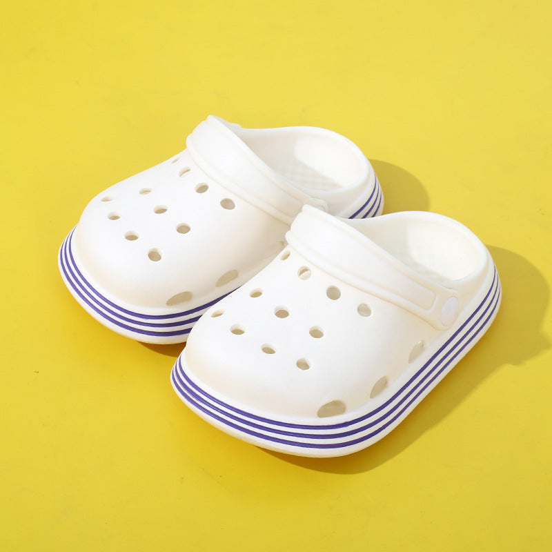Children Kids Baby Fashion Girls Boys Hole Indoor Beach Slippers Shoes