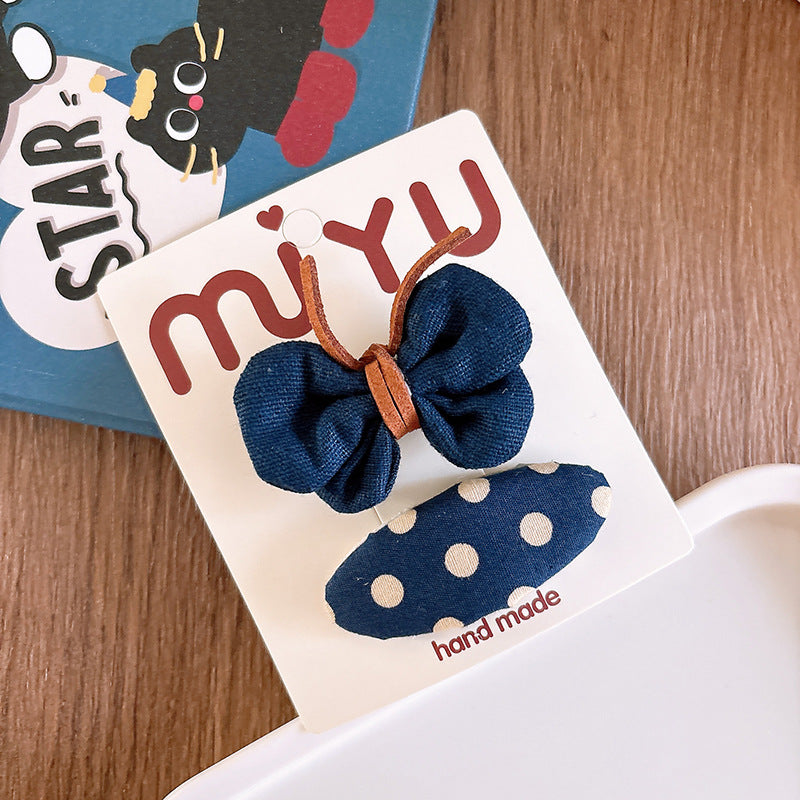 Kids Girls Sweet Cute Bow Hairpin