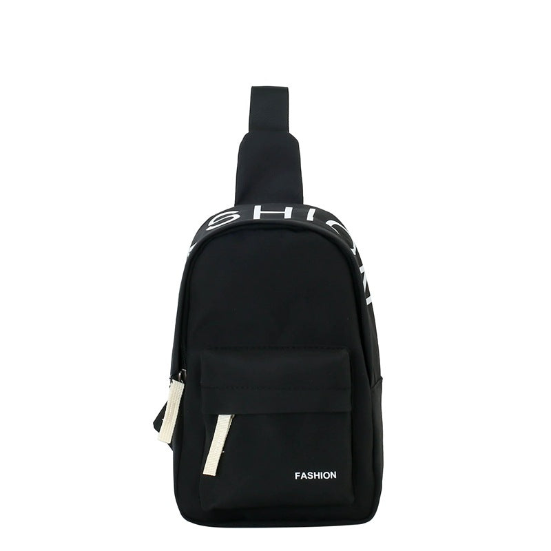 Kids Unisex Casual Cute Alphabet Chest Bag