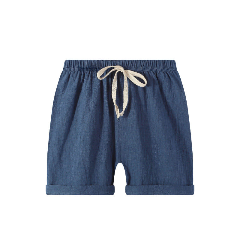 Children Kids Baby Fashion Girls Boys Casual Basics Plain Color Shorts