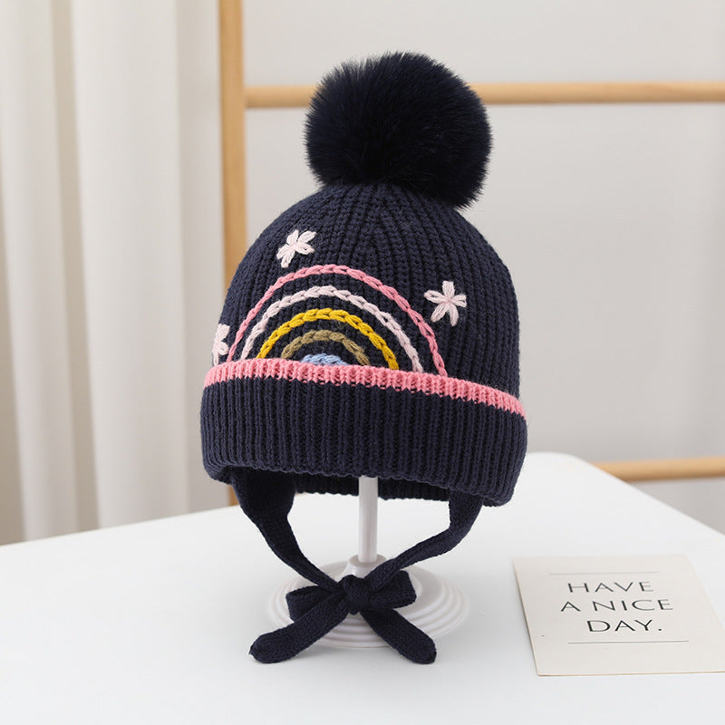 Autumn And Winter Warm Baby Knitted Hat