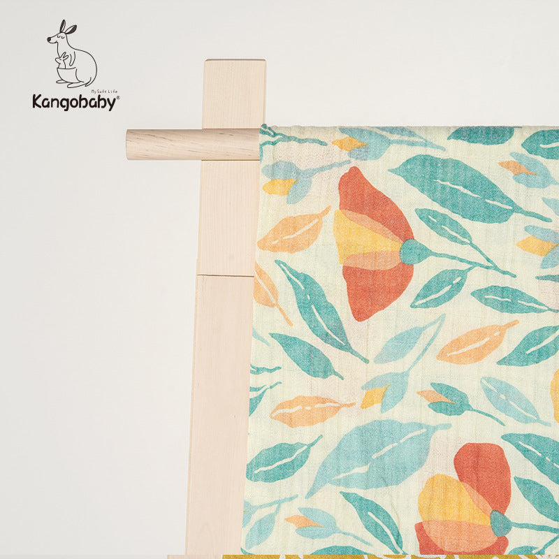 Baby Basic All Over Print Swaddling Wrap Bath Towel