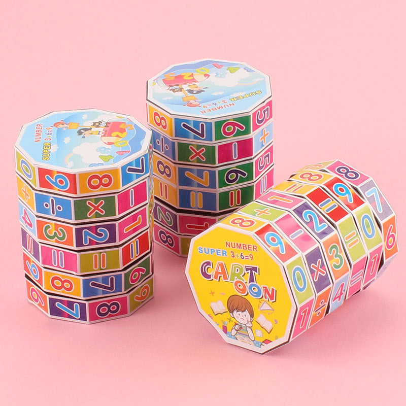 Cylindrical Digital Rubik'S Cube Children'S Rubik'S Cube Educational Toys
