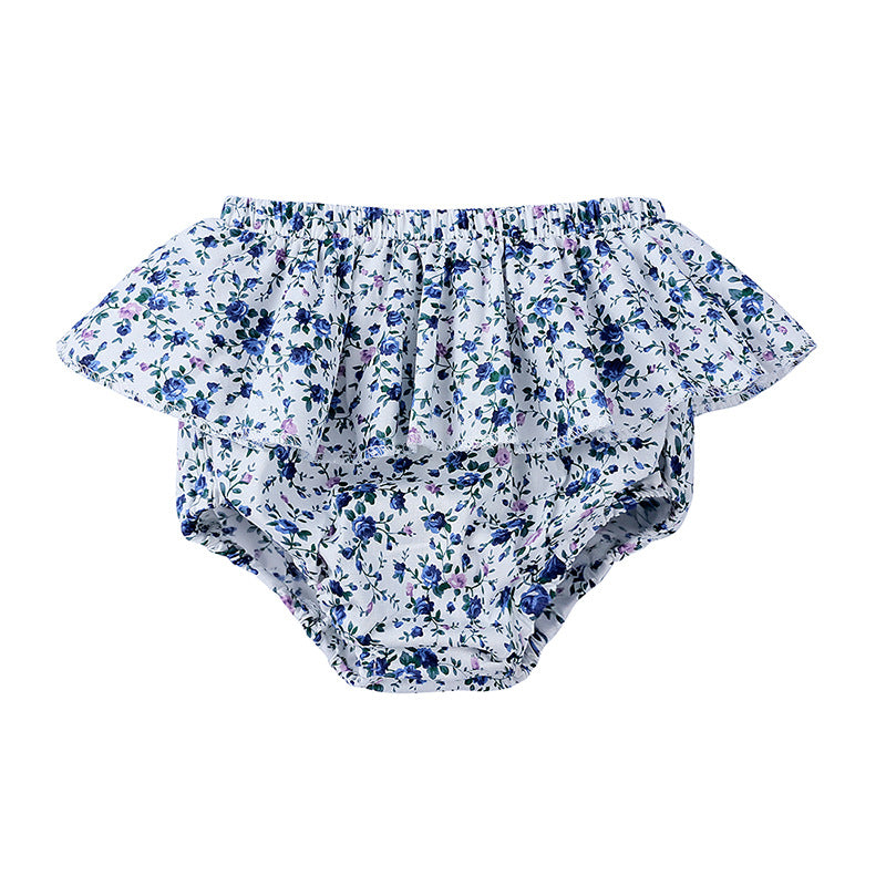 Children Kids Baby Fashion Girls Casual Flower Print Shorts