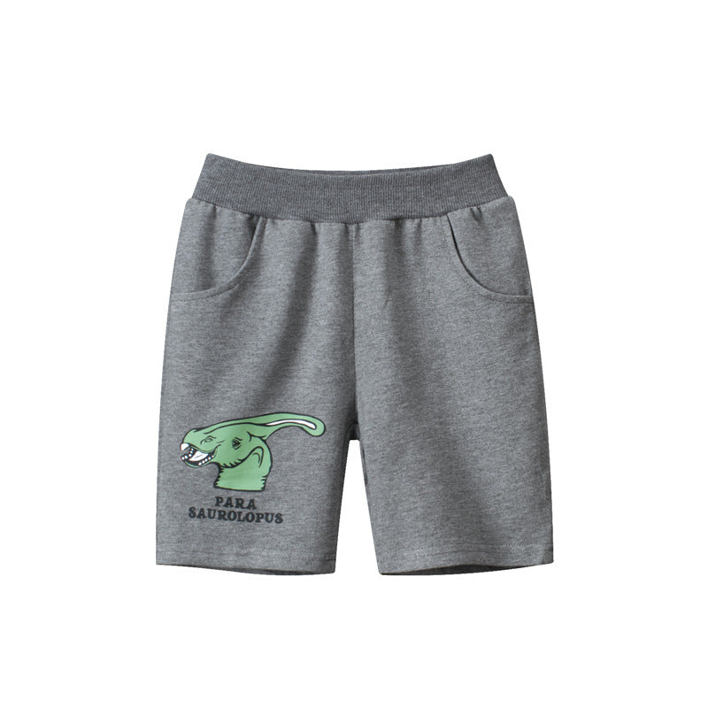 Children Kids Baby Fashion Boys Casual Basic Cartoon Print Shorts