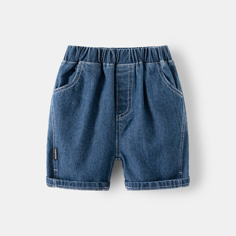 Kids Toddler Boys Casual Fashion Denim Shorts
