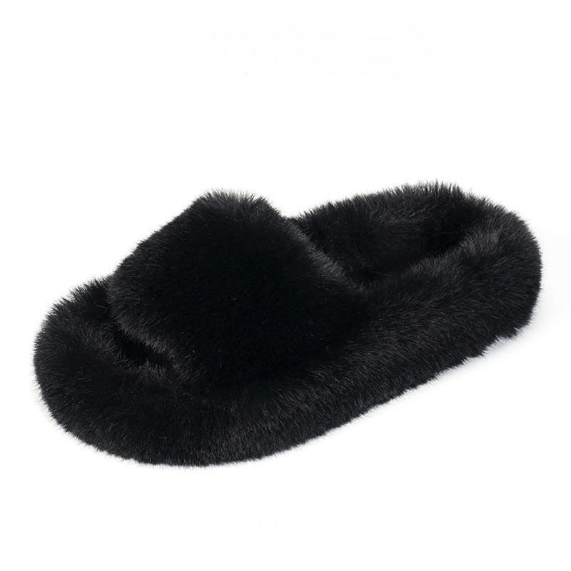 Children Kids Toddlers Girls Boys Fur Slippers