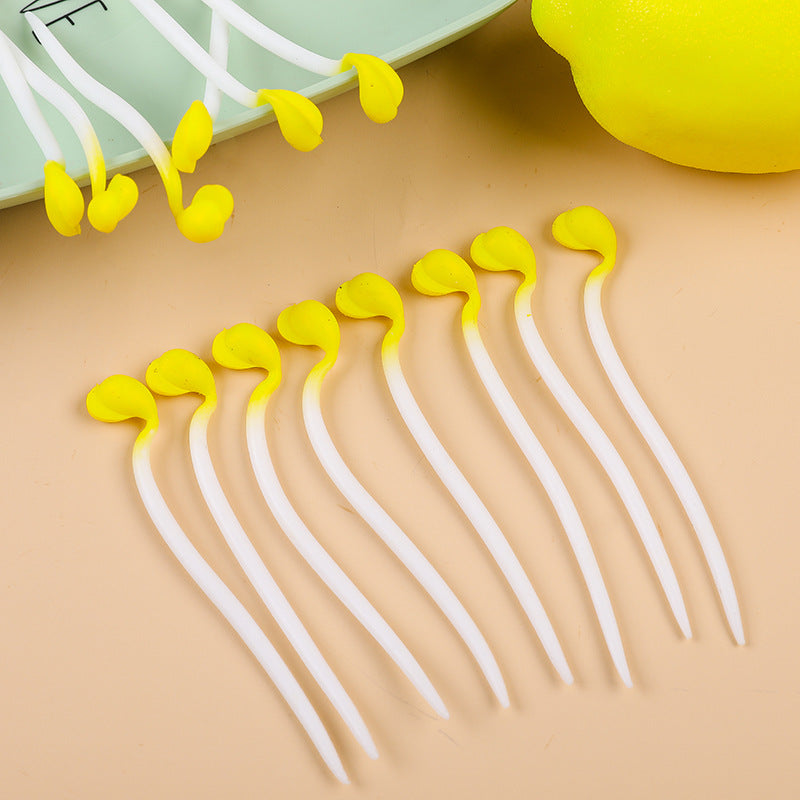 Tpr Bean Sprouts Stretch Stress Relief Toy