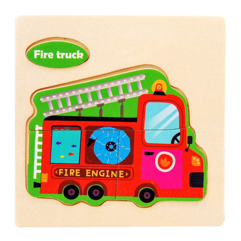 3d Wooden Children'S Jigsaw Puzzle Wooden Children'S Educational Toys