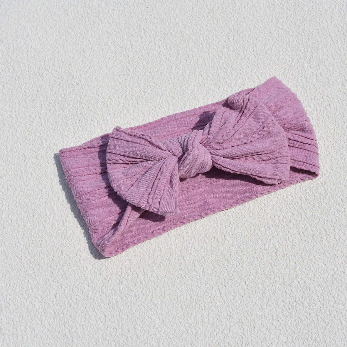 Baby Cute Solid Color Bow Hair Band