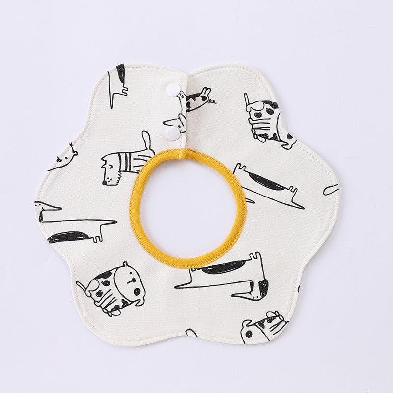 Baby Accessories Feeding Infant Towel Round Kids Scarf 360 Degree Baby Bibs Burp Cloths Saliva Towel Bandana