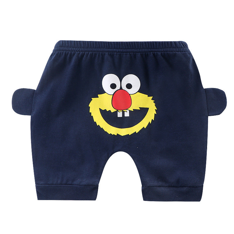 Toddlers Newborn Baby Fashion Girls Boys Casual Basic Print Loose Shorts