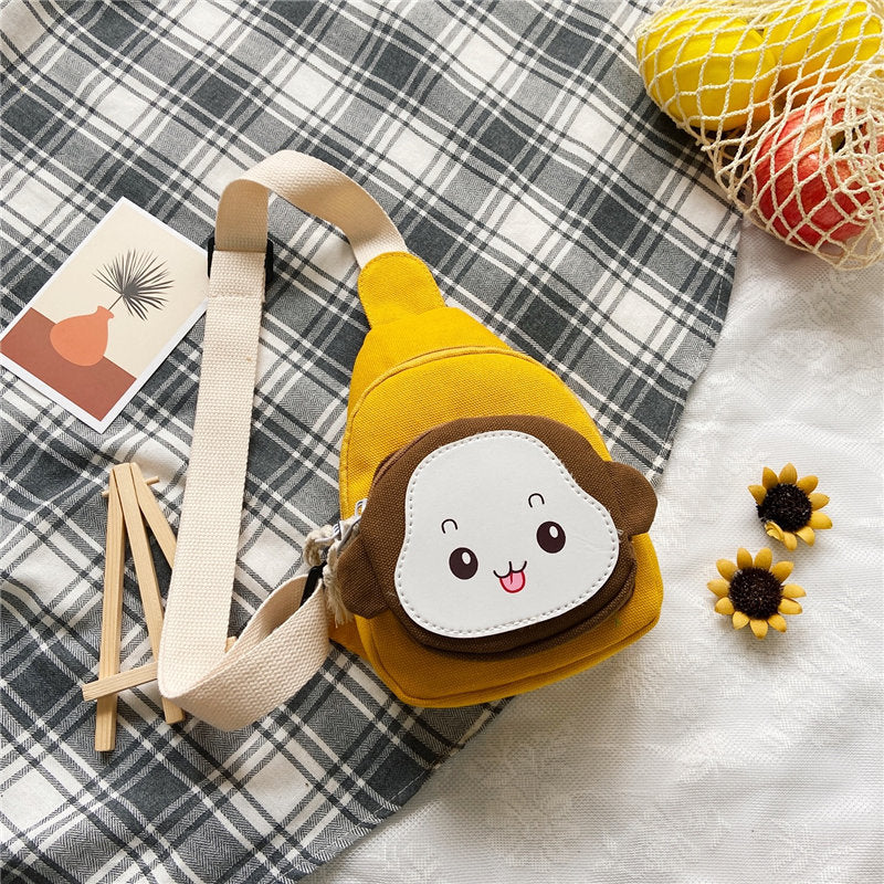 Kids Casual Cute Cartoon Chest Bag