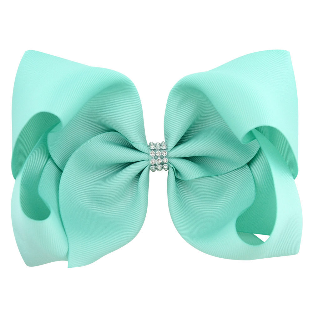 Children Fashion Solid Color 8 Inch Children'S Bow Headwear
