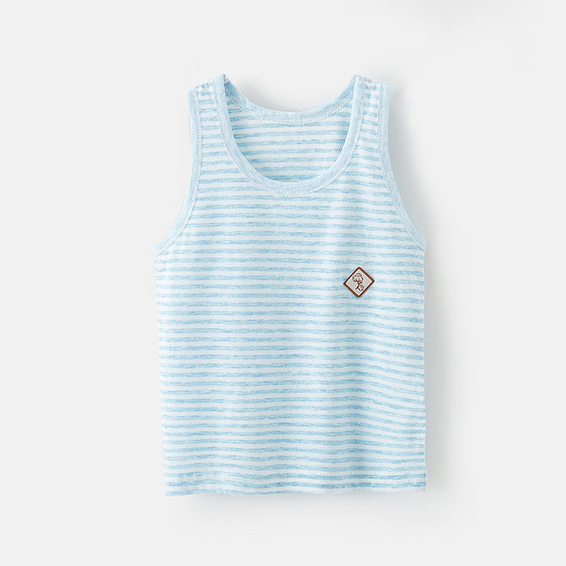 Kids Toddler Boys Girls Casual Cute Cartoon Print Tank Top