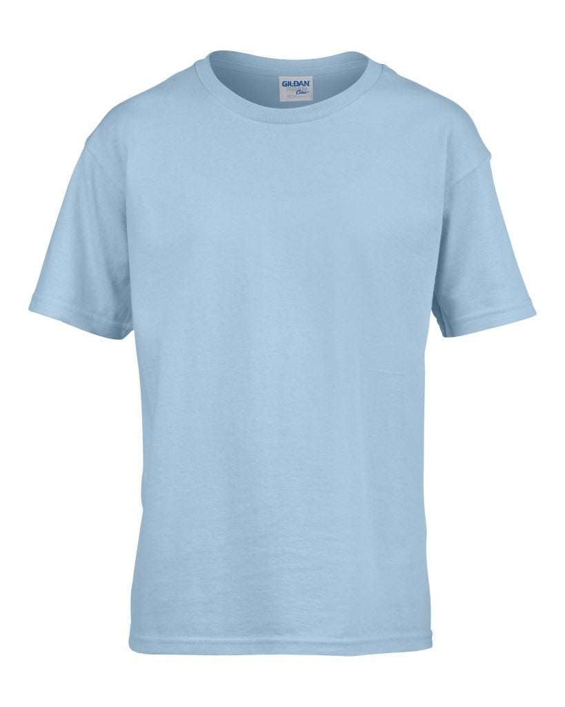 Children Casual Solid Color Short Sleeve T-Shirt Custom Logo