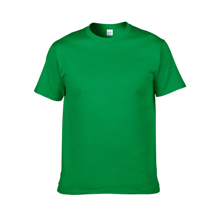 Kids Fashion Casual Solid Color Round Neck Short Sleeve T-Shirt