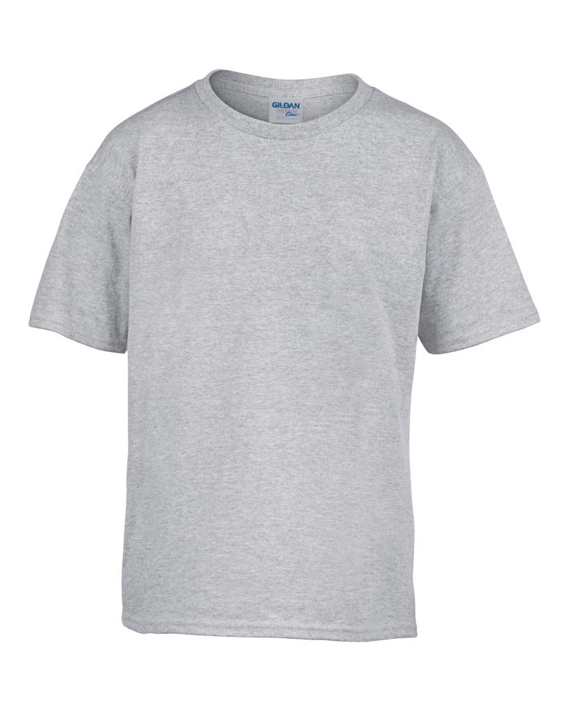 Children Casual Solid Color Short Sleeve T-Shirt Custom Logo