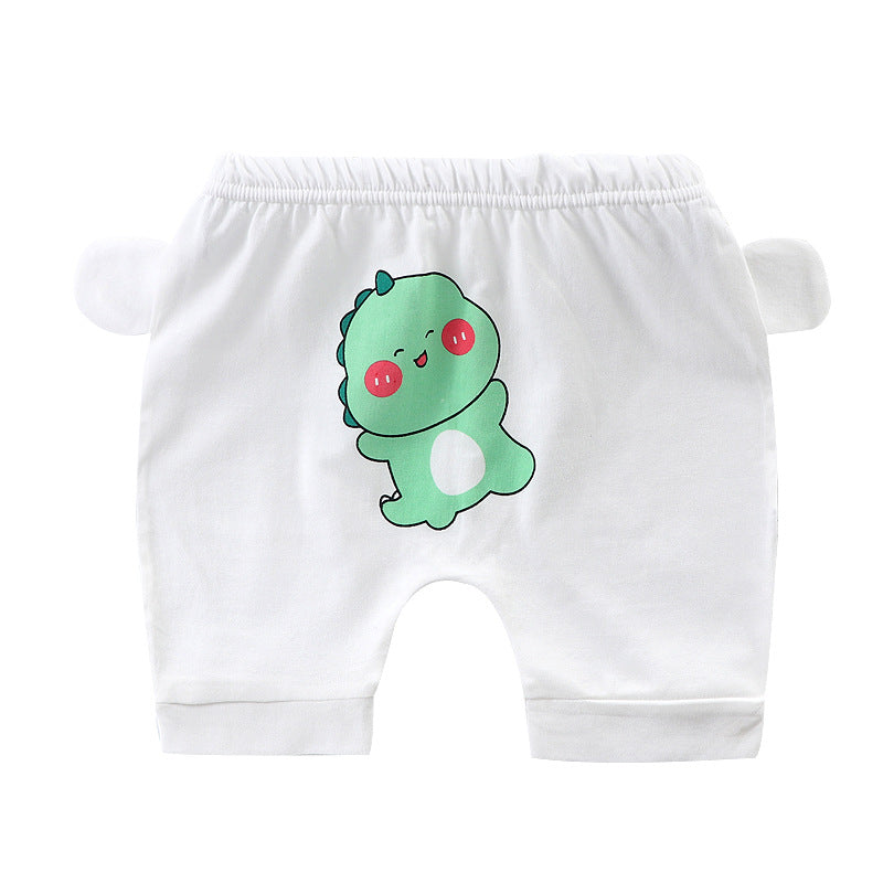 Toddlers Newborn Baby Fashion Girls Boys Casual Basic Print Loose Shorts