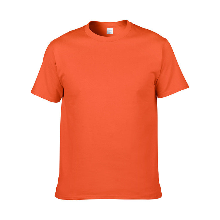 Children Casual Solid Color Short Sleeve T-Shirt Custom Logo