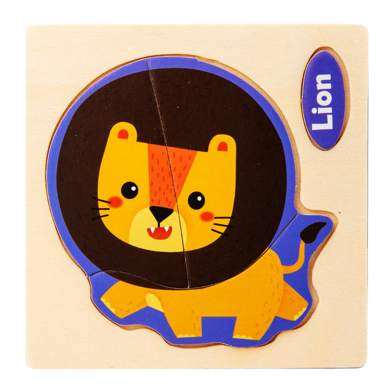 3d Wooden Children'S Jigsaw Puzzle Wooden Children'S Educational Toys