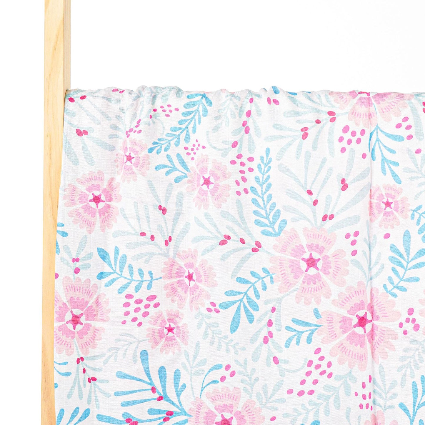 Baby Basic All Over Print Swaddling Wrap Bath Towel