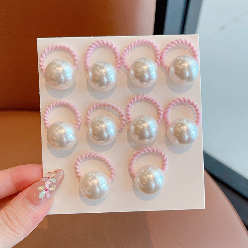 Kids Girls Cute Sweet Hair Rings