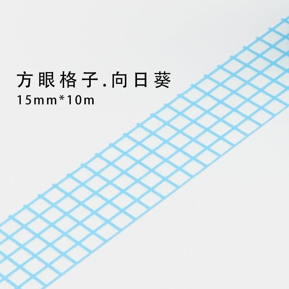 10m Plaid Sticker Basic Hand Account Paper Tape