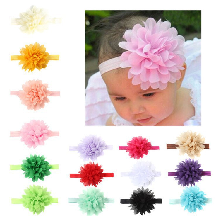 Kids Unisex Cute Flower Hair Band