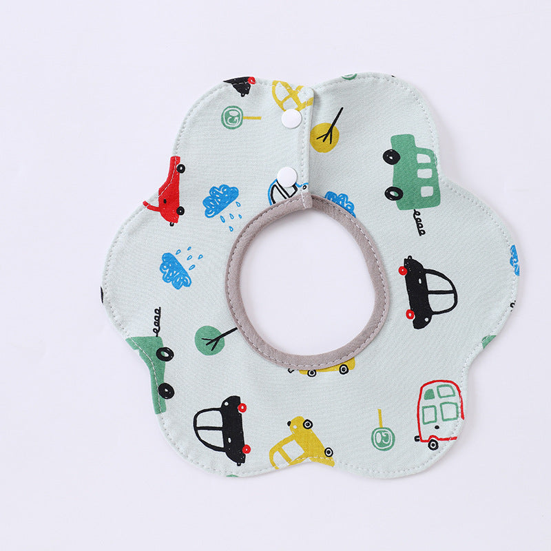 Baby Accessories Feeding Infant Towel Round Kids Scarf 360 Degree Baby Bibs Burp Cloths Saliva Towel Bandana