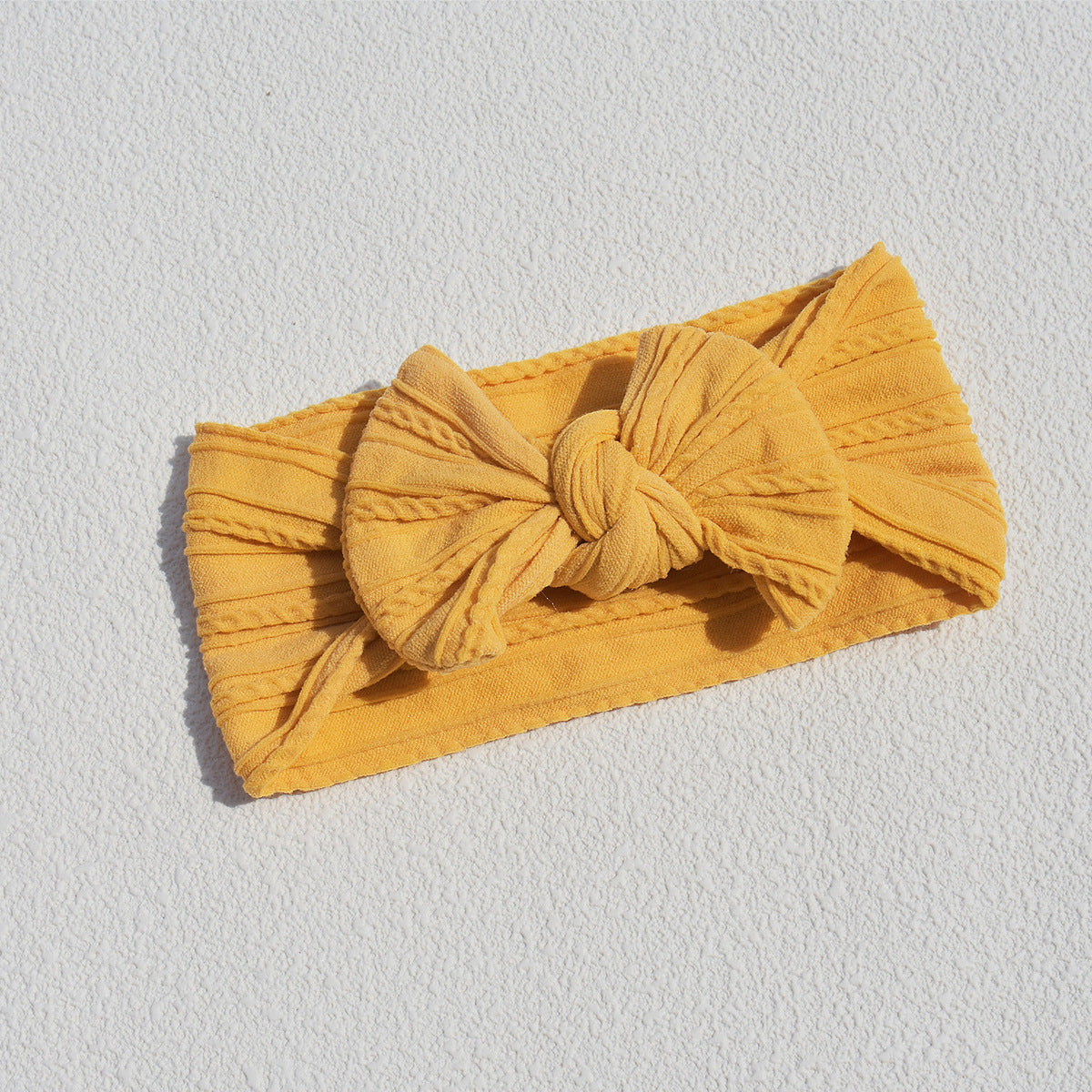 Baby Cute Solid Color Bow Hair Band