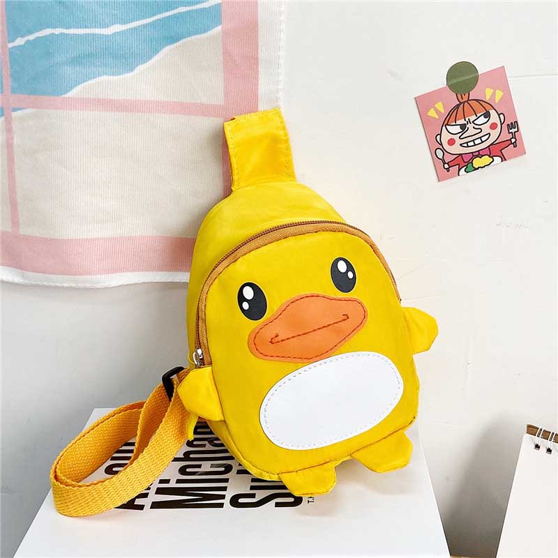 Kids Unisex Cute Cartoon Nylon Chest Bag