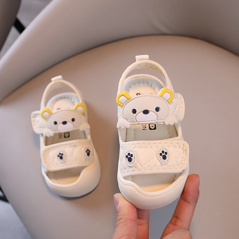 Kids Unisex Summer Casual Cute Velcro Sandals