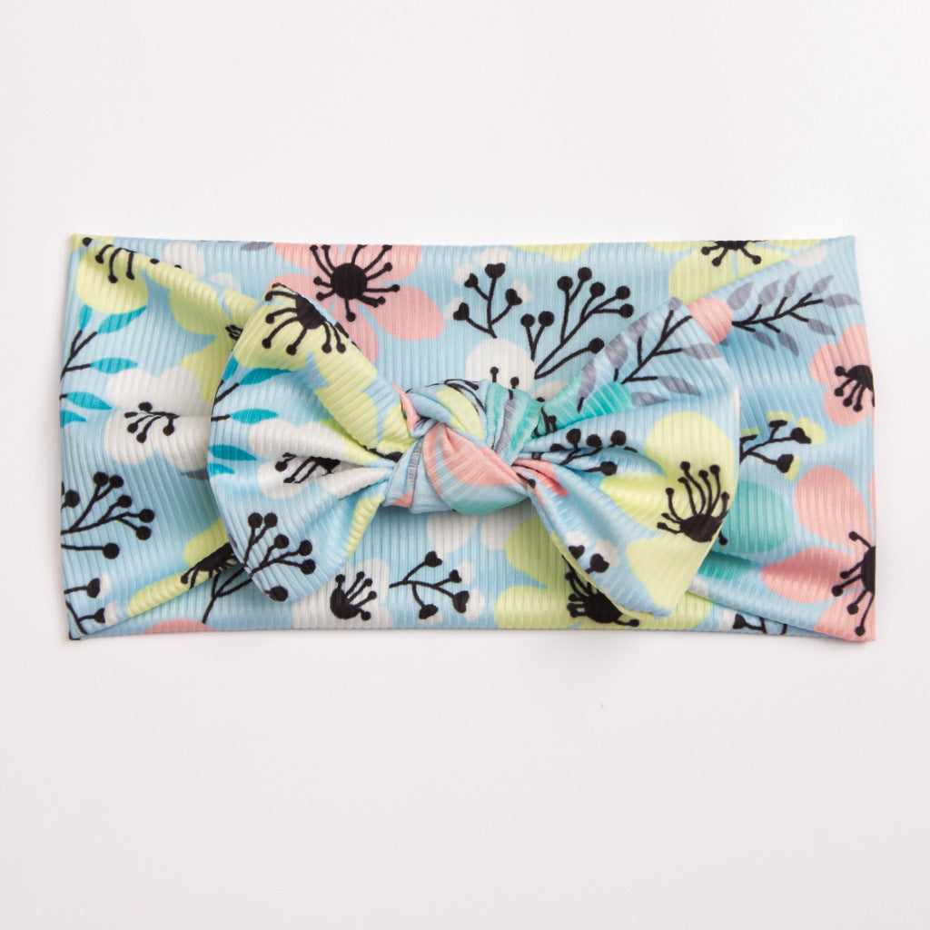 Kids Unisex Cute Tiny Flower Bow Hair Band
