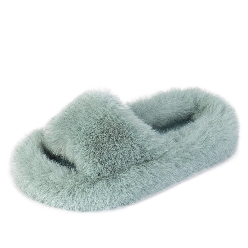 Children Kids Toddlers Girls Boys Fur Slippers