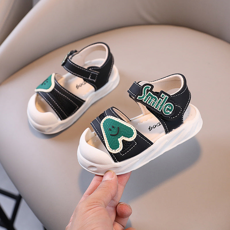 Kids Unisex Summer Casual Cute Velcro Sandals