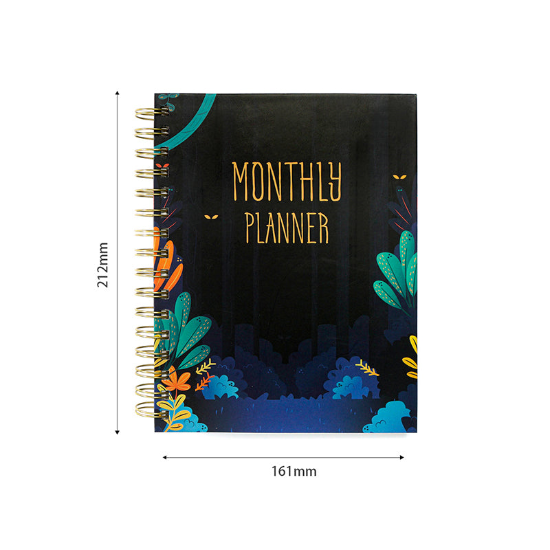 88 Pages A5 Agenda Planner Notebook Diary Weekly Monthly Planner Schedules Organizer Notebook For School Stationery Officer