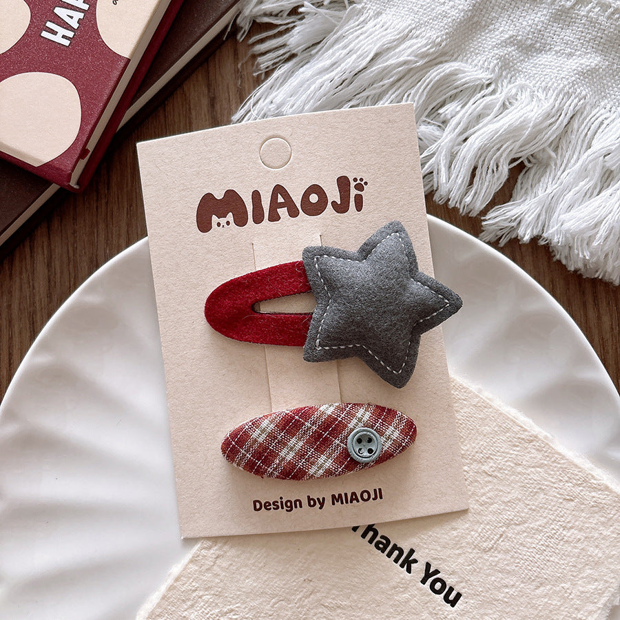 Kids Girls Sweet Cute Bow Hairpin