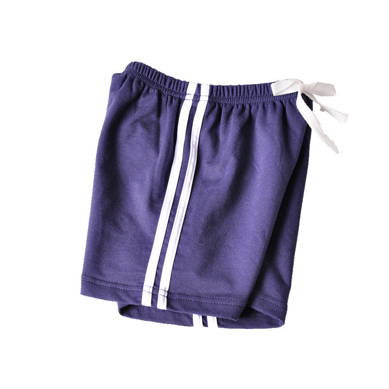 Children Kids Baby Fashion Girls Boys Casual Basics Stripes Shorts
