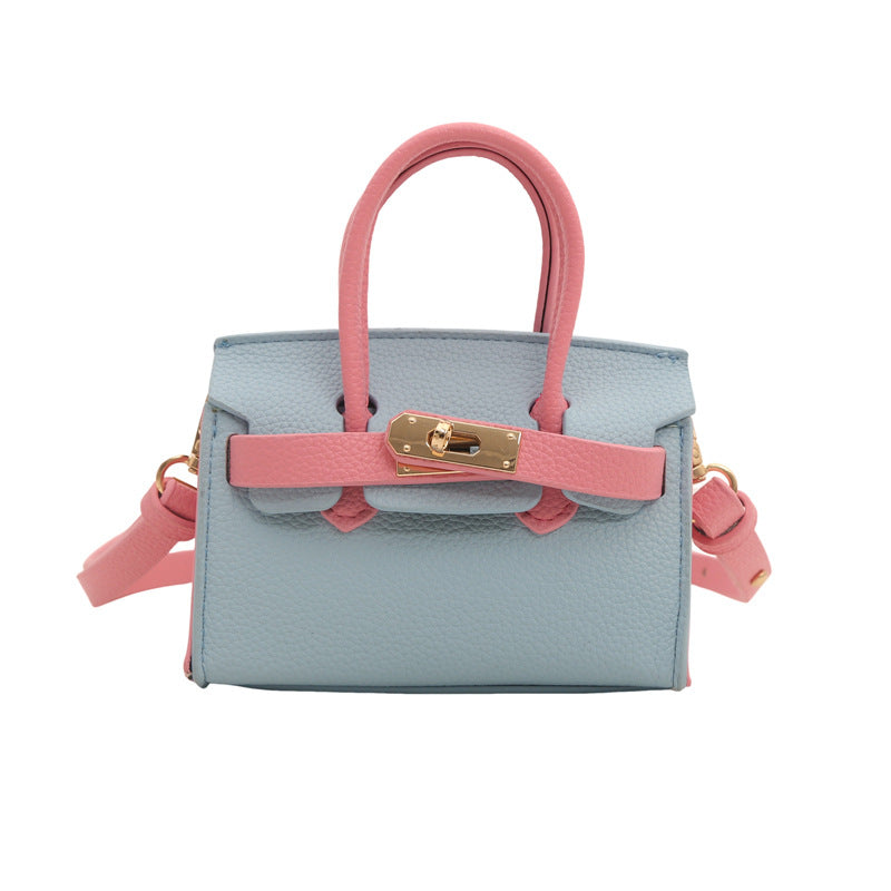 Children'S Fashion Contrast Mini Crossbody Bag