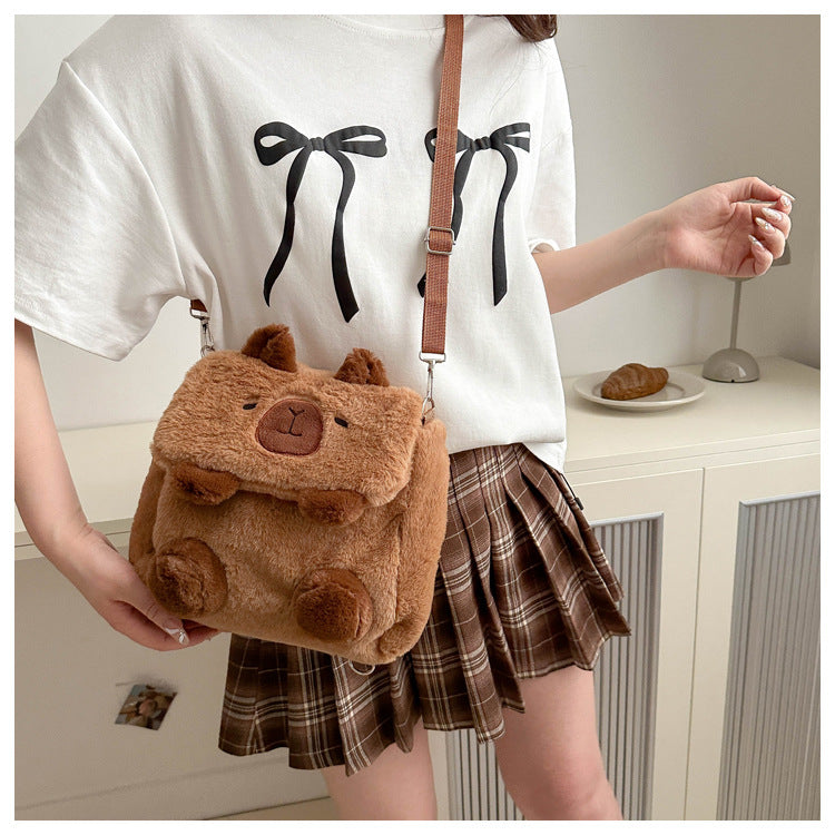 Children Cute Plush Backpack
