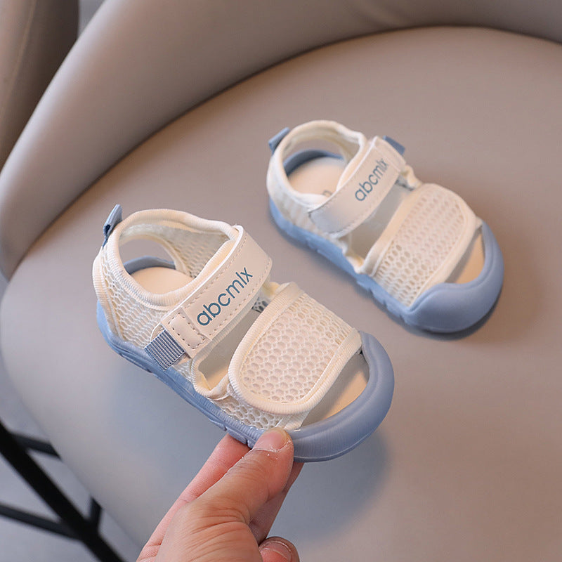 Kids Unisex Summer Casual Velcro Mesh Sandals